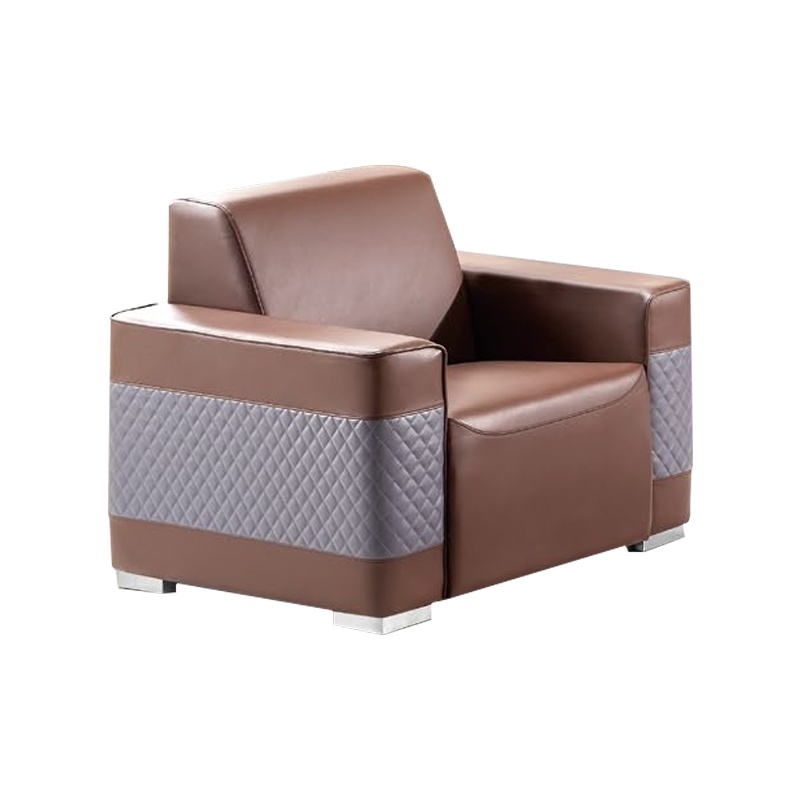 科朔 沙发 办公接待沙发商务沙发 牛皮单人位 XTD8661N