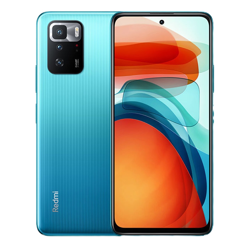 小米(MI)Redmi Note10 Pro 5G全网通 6GB+128GB 幻青 天玑1100处理器 5000mAh大电量 67W闪充 120Hz变速屏 5G全网通手机