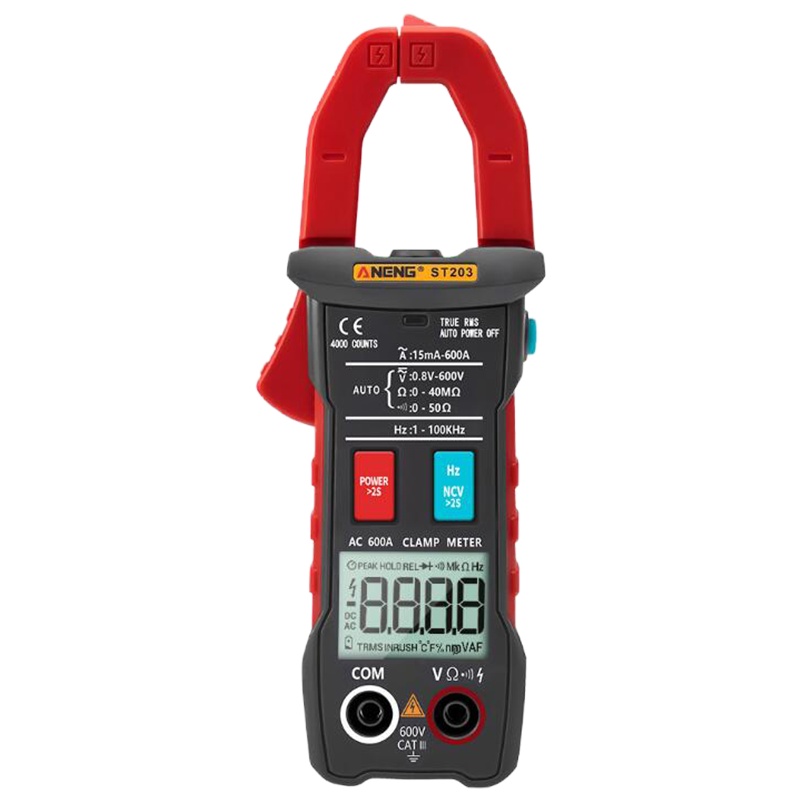 全自动 钳形电流电压 万用表 ST-203