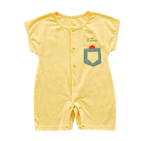 优简2020春夏季新款婴儿连体衣可爱简约宝宝衣服儿童家居服连体衣