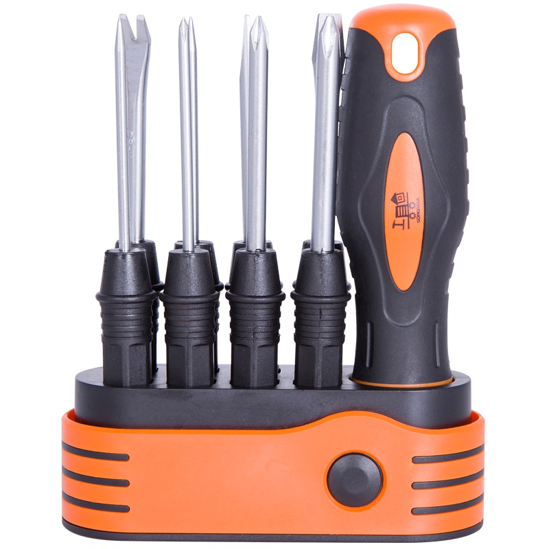 [苏宁自营]工蜂8合一多用换头螺丝批组套家用多功能起子螺丝刀