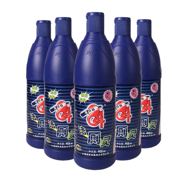 小海牛 爱特福84洁厕灵 洁厕剂马桶清洁剂468ml*5瓶洁厕液除垢祛臭