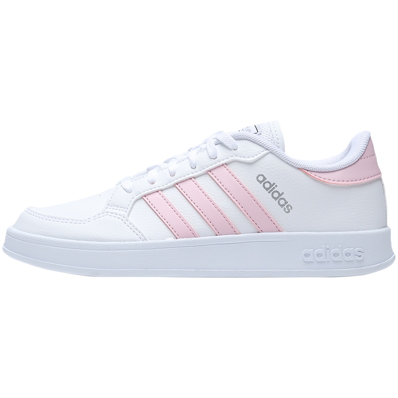 阿迪达斯女鞋板鞋三条纹网球鞋小白鞋休闲运动鞋FZ2466