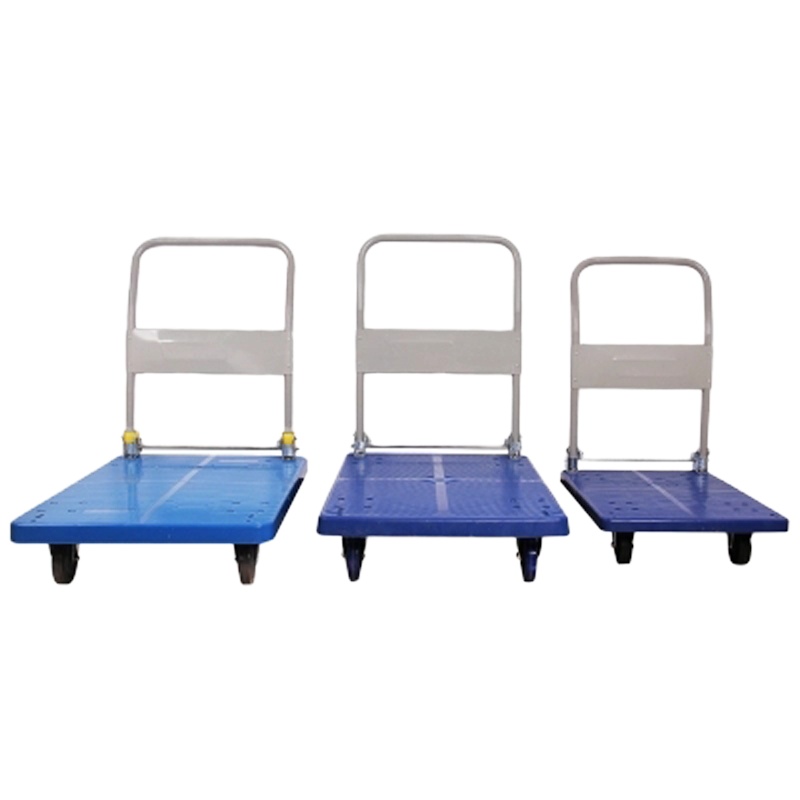 晗灿60CM*90CM轮式板车静音推送车平平板小推车四轮拉货车手推