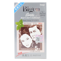 美源(MEIYUAN)发采快速黑发霜男女兼用遮盖白发染发剂染发膏自己在家染5分钟上色 884s天然棕色(国产)