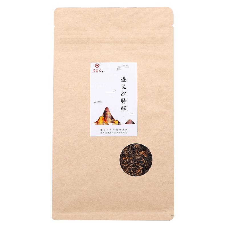 贵州遵义红茶特级湄潭工夫红茶浓香型茶叶散装250g(125g*2袋)