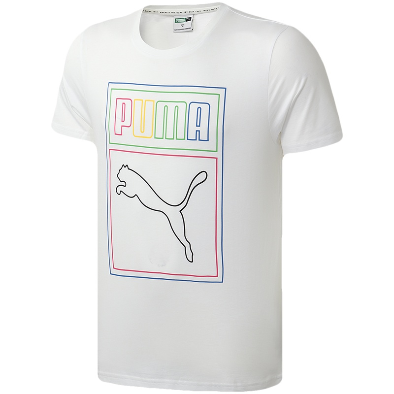 【自营】PUMA彪马男装运动服休闲圆领短袖T恤598245