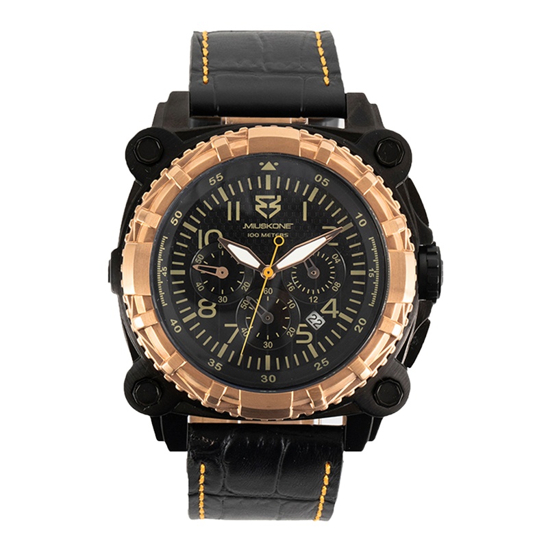 妙时空(MIUSKONE) 高端日历计时多功能百米防水炫酷腕表 – 运动冒险系列MS33(遇国庆/春节将于假后首日发货)