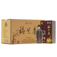 梅兰春 52度古酿 500ml 6瓶整箱装 芝麻香型 白酒 中华老字号 20年陈酿 京剧大师梅兰芳故乡美酒