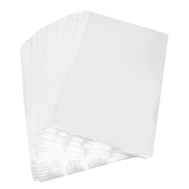 萃姿尔(TRESOR)11孔文件保护套/资料袋A4活页插页袋100页8028(30孔袋)宁选