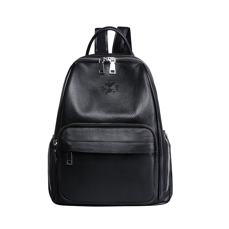 【顺丰配送】女包包小背包大学生书包大容量头层牛皮包真皮女双肩包双肩背包女