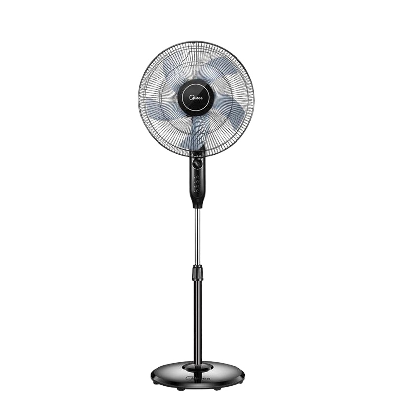 美的/Midea 电风扇 FS40-15QW 五叶3档机械 可升降 摇头定时 落地扇 空调伴侣