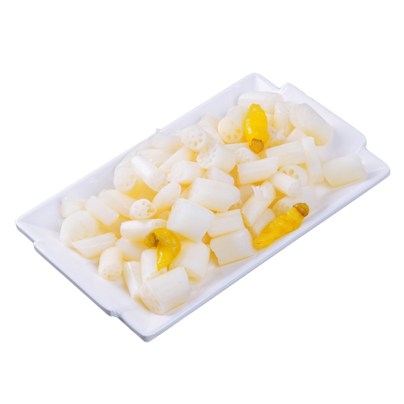 湖北特产洪湖藕带藕尖泡菜酸辣味即食下饭菜凉菜400g*3包 湖北洪湖泡藕带泡椒酸辣味农家特产下饭菜泡藕尖香辣泡菜