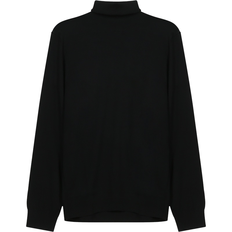 杰尼亚 Z ZEGNA 男士羊毛高领长袖针织衫羊毛衫VYM96 ZZ120