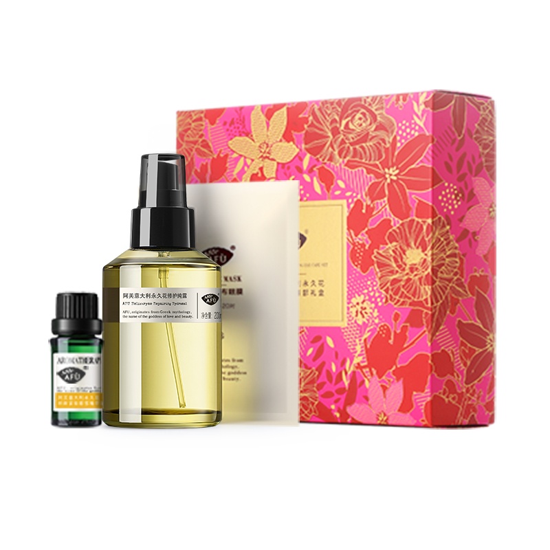 阿芙意大利永久花明眸紧致眼部礼盒