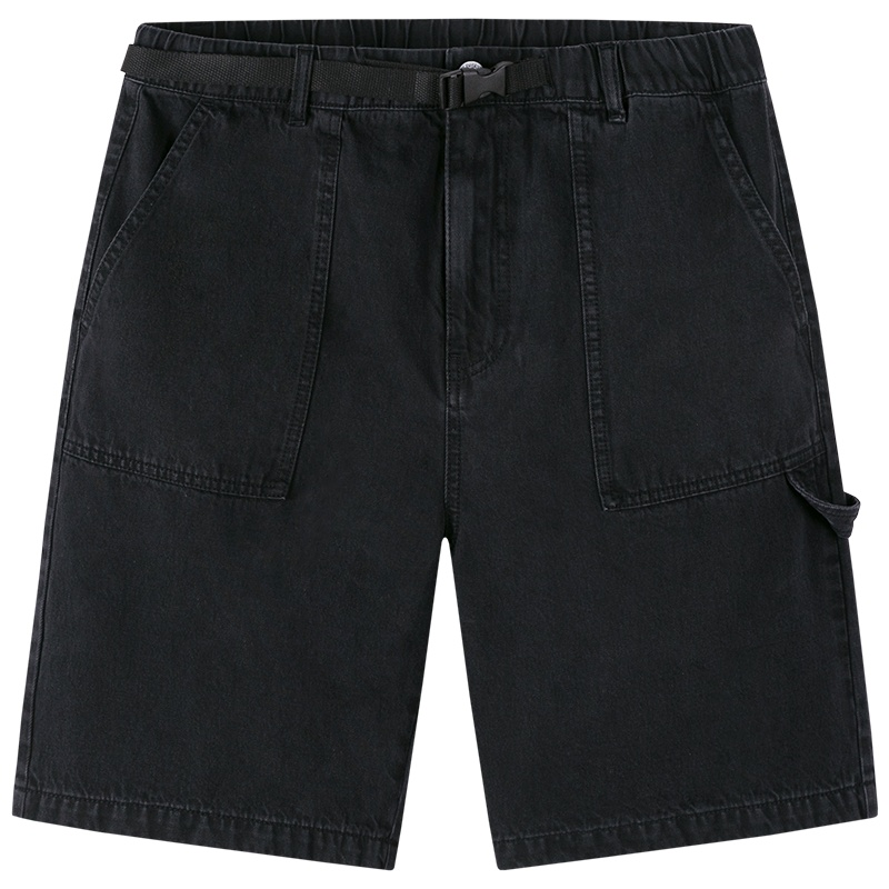 【满198减100预估价：35】森马牛仔中裤男纯棉舒适五分裤夏季宽松裤子男韩版潮流