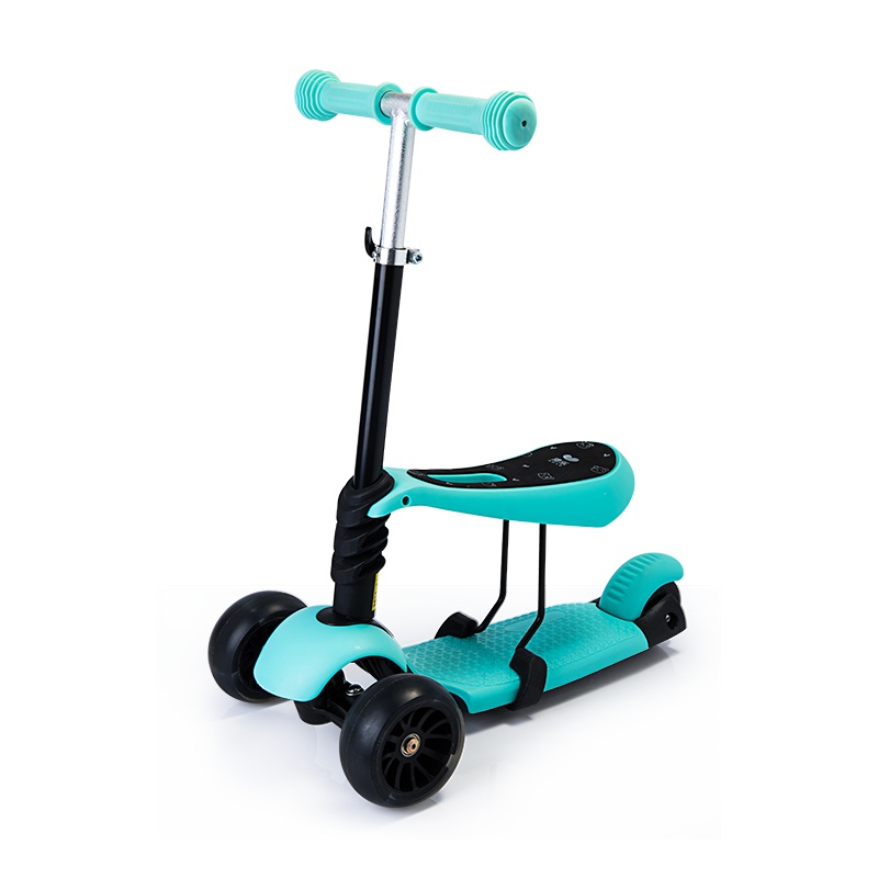 澳乐(AOLE-HW)滑板车儿童宝宝滑滑车三轮闪光踏板车可升降溜溜车男孩踏板车 澳乐 儿童滑板车