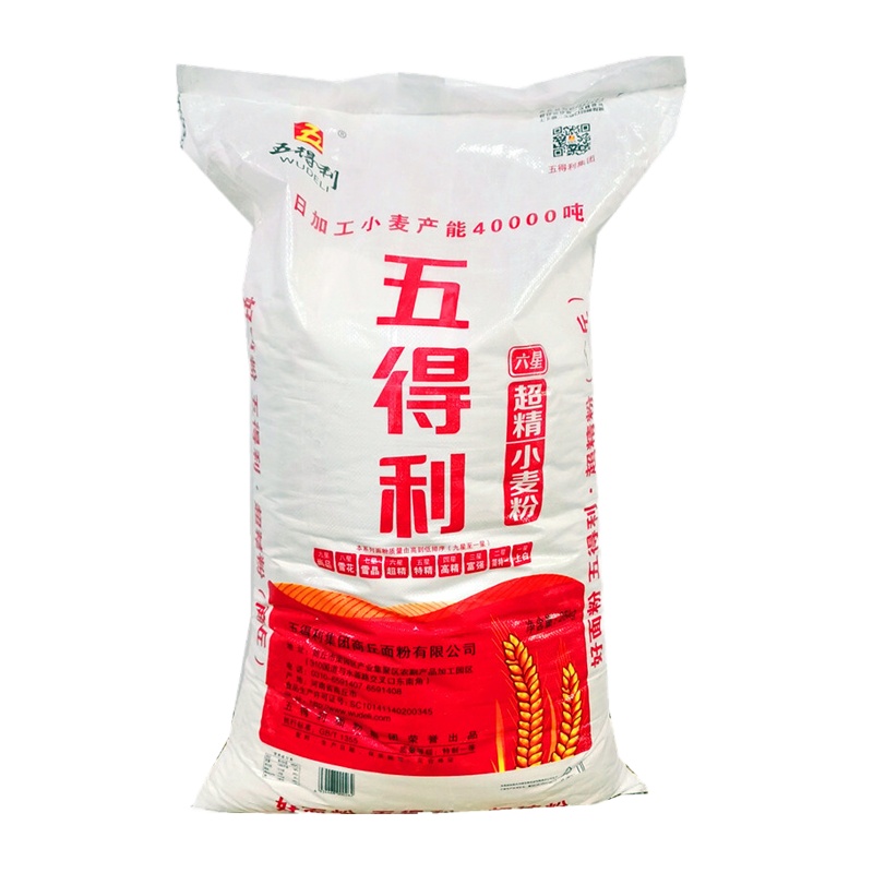 五得利 超精小麦粉 25KG/袋