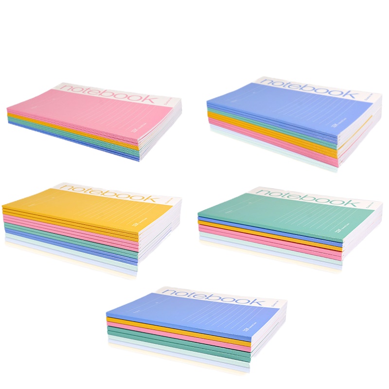 齐心(COMIX) 青春系列A5无线装订本笔记本软抄本记事本 颜色随机 C32061 44张 10本起订 1本价格