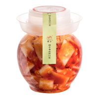 椒乡湖北特产萝卜干红油脆皮萝卜皮萝卜干咸菜酱菜早餐萝卜下饭菜红油辣丁280g