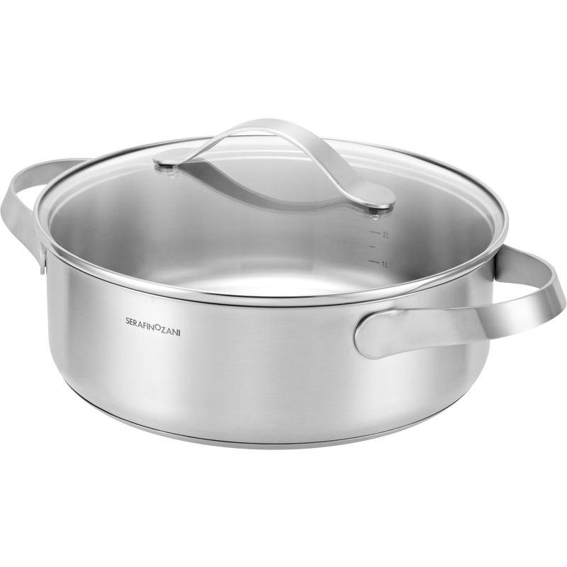 SERAFINOZANI 维也纳系列不锈钢煎炒锅