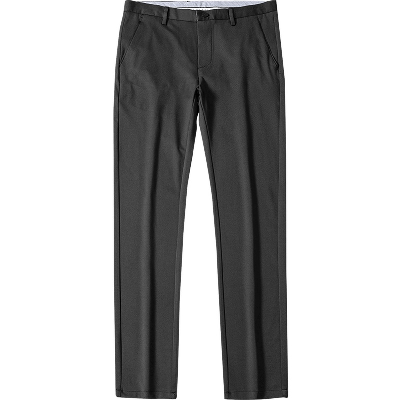 雅鹿男装休闲裤男商务休闲长裤男A19101920