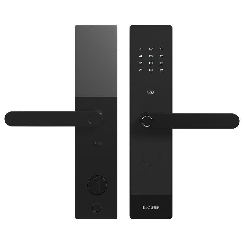 优点智能锁A6L 指纹锁智能电子锁防盗门密码锁智能家居锁猫眼防盗开关大门锁