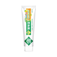 蒲地蓝 儿童6-12岁柠檬香型牙膏60G含氟防蛀换牙期小学生大童牙膏