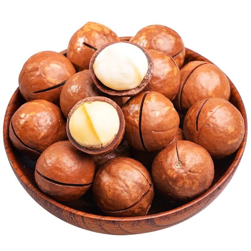 康梦夏威夷果208g 2019年新货奶油味干果炒货 自封袋装散装坚果零食批发