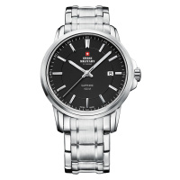 瑞士军表(SWISS MILITARY)瑞士原装进口手表男士休闲商务防水100米石英腕表