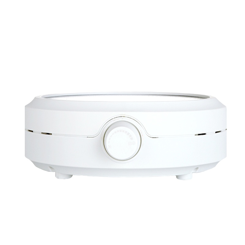 乐么电陶炉茶炉小型煮茶器迷你小功率电磁炉玻璃壶烧水泡茶炉光波炉800W机械款【白色单炉】