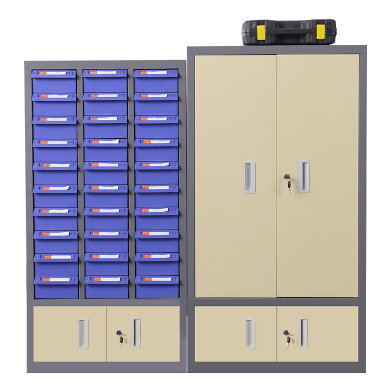 永格零件柜30抽抽屉式物料柜样品柜票据收纳柜螺丝柜五金柜刀具柜螺丝样品柜工具配件物料柜