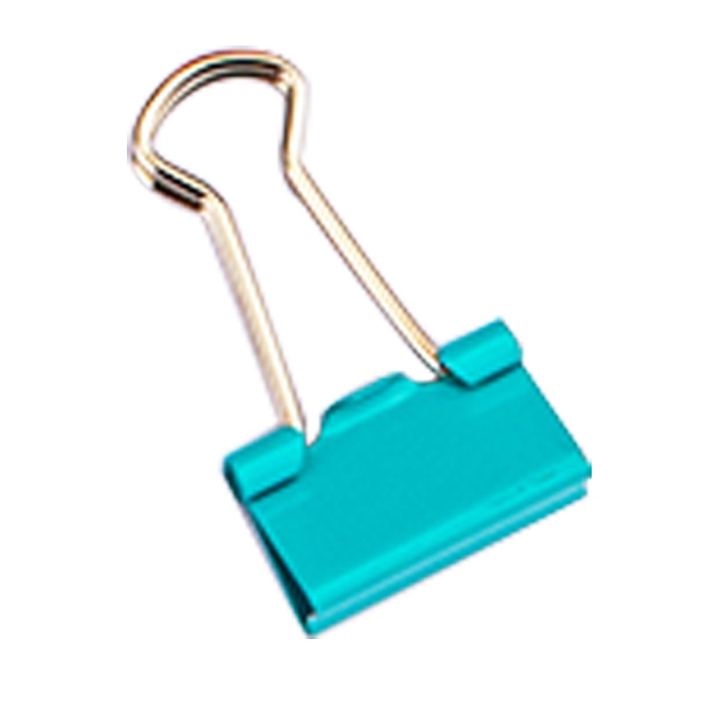 齐心(Comix)B3636长尾夹/燕尾夹/票夹 金属 6#办公用品 工具 拼单/凑单/团购 15mm 60只/筒 彩色