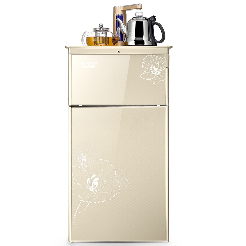 澳柯玛(AUCMA)茶吧机YR5A-S03(Y) 遥控设计 免开盖加水 自动旋转 立式饮水机上水器上水壶