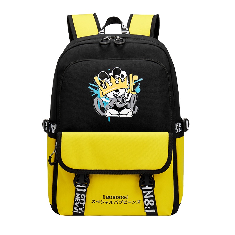 巴布豆儿童书包一到三年级女小学生男童男生超轻护脊减负女童背包