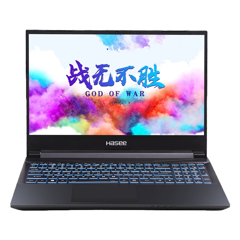 神舟战神(Hasee)Z7M-CT5NA 15.6英寸电竞吃鸡游戏本全面屏笔记本电脑(九代英特尔酷睿I5-9300H 8GB 512GB SSD GTX1650 4G独显 IPS)