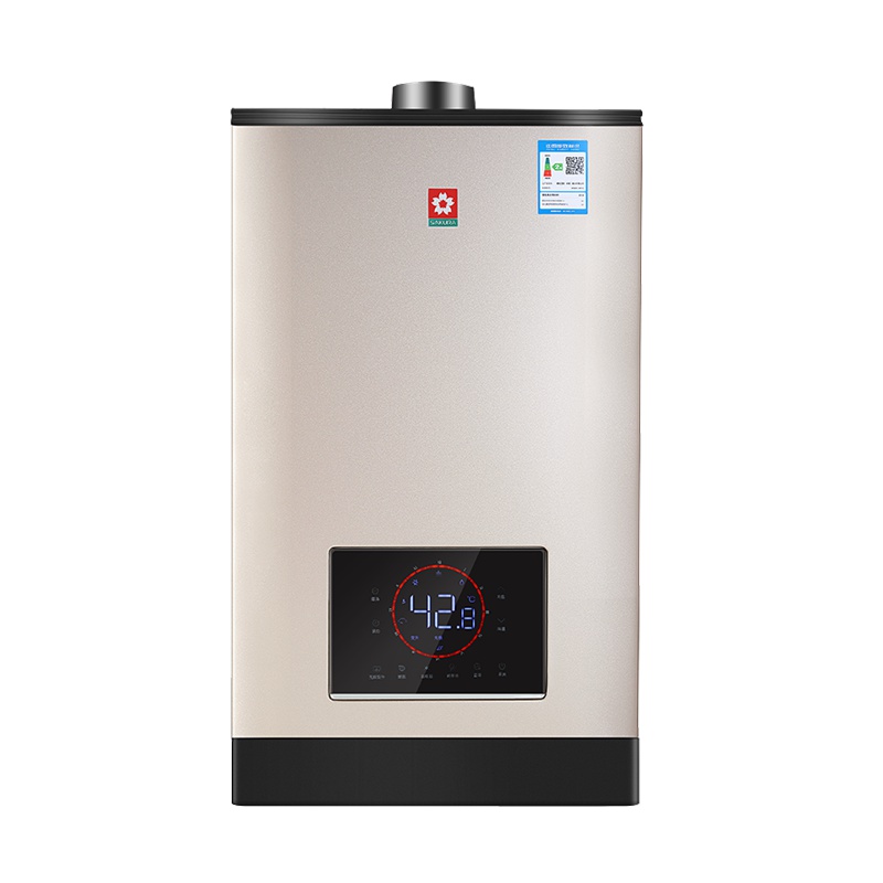 樱花(SAKURA)燃气热水器13升 智能触控变频降噪零冷水抗强风防冻热水器JSQ25-H012天然气