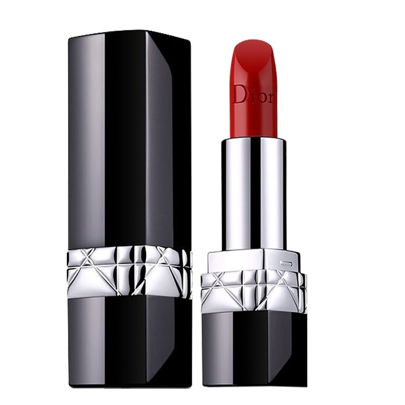 【专柜正品】【送玫瑰花礼盒】Dior迪奥口红烈艳蓝金唇膏女士999滋润888哑光 999#经典正红色滋润 赠玫瑰礼盒礼袋
