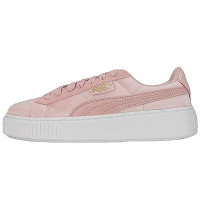 彪马 Puma 新款松糕厚底运动鞋防滑休闲鞋板鞋Platform Velvet Wn's 37393502