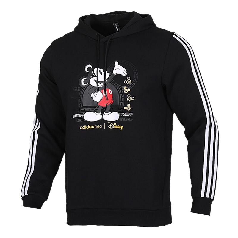 阿迪达斯2020春男新年款迪士尼连帽卫衣GE7769