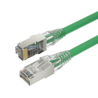 千天(QANTOP)CAT6网线工程家用宽带监控电脑跳线无氧铜芯双绞六类千兆高速成品网线数据机箱布线系统非屏蔽可定制绿色