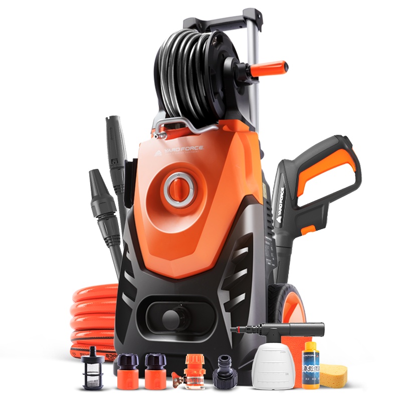 YARDFORCE佳孚 家用洗车机 高压水枪清洗机 多功能水泵清洗机 自助洗车机 2100W 220V S150C1D