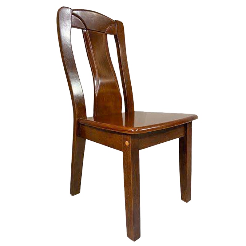 [硕辉]SH-1桌4椅实木餐桌 橡木加厚板油漆餐桌椅套装 1300*800*750mm