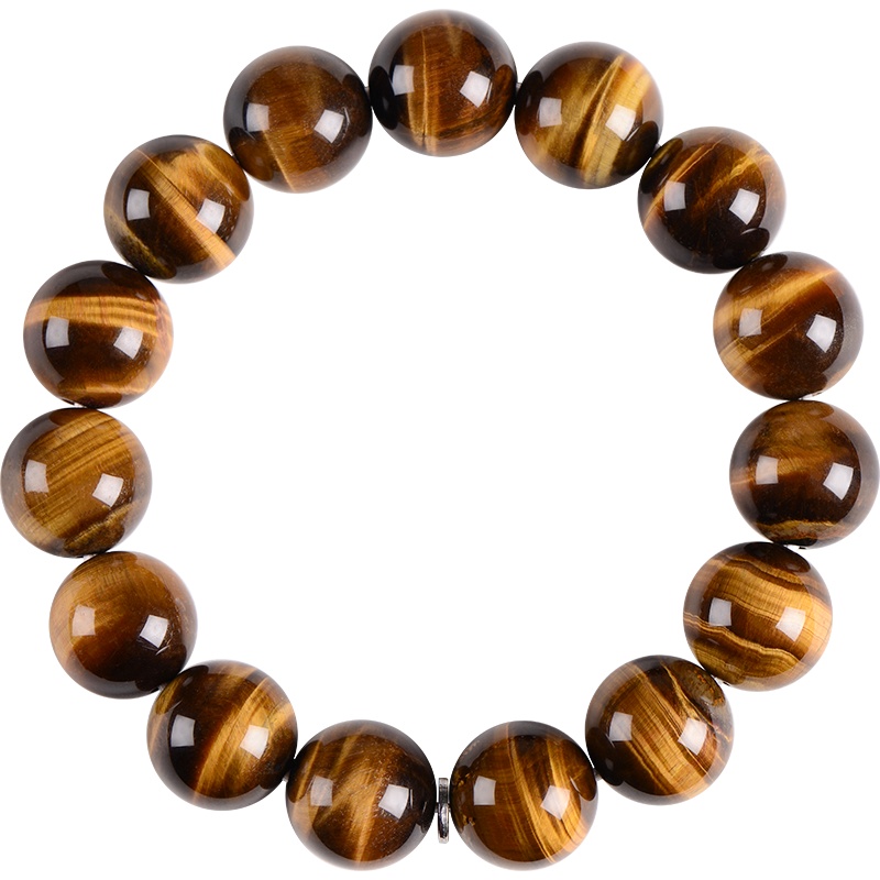 iSTONE/石头记木变石手串男士虎睛石虎眼手链男