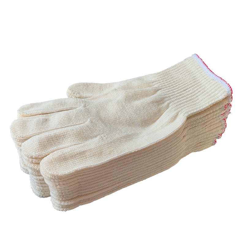 卓顺杰 劳防用品劳保手套 耐磨棉纱手套 工人司机工地车间摆摊手套 12付装