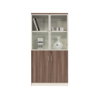 钜晟办公家具板式两门中高柜26F203