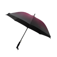 三鹰 一键秒开直柄简约商务伞
