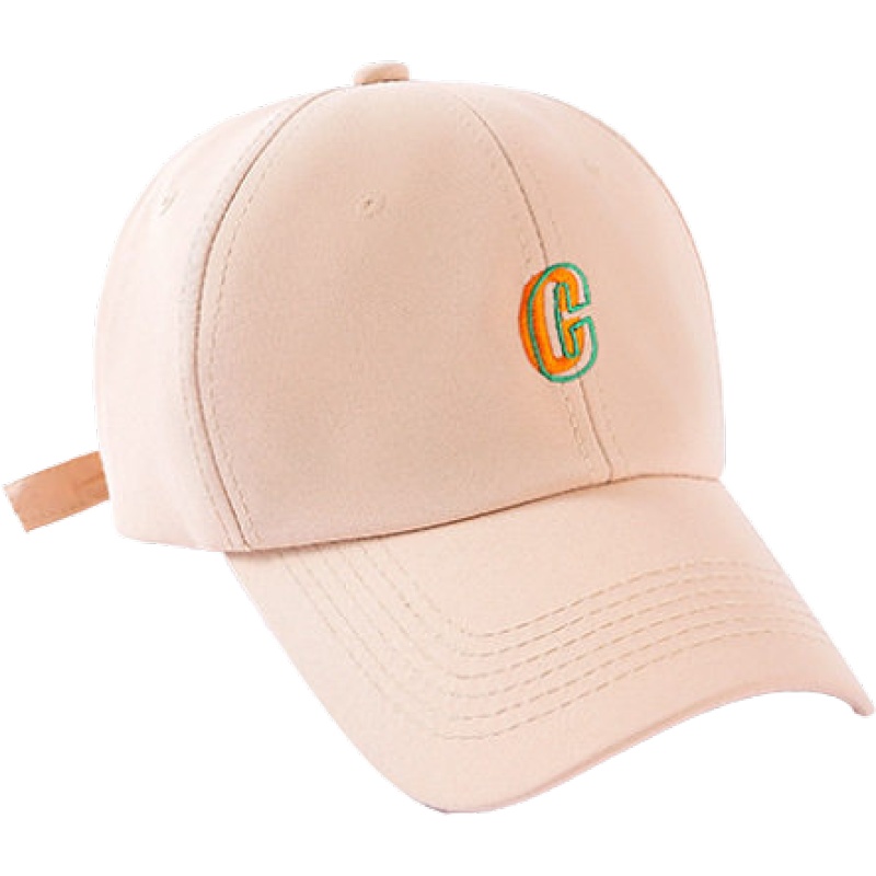 俞兆林春夏新款户外网红刺绣鸭舌帽男女遮阳帽子棒球帽韩版百搭潮太阳帽