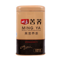 明芽苦荞茶四川大凉山特产铁罐全株苦荞麦花草茶花茶160g