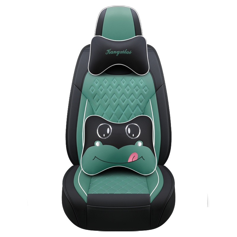 四季通用汽车坐垫全皮起亚K2K3K4K5 KX3 KX5智跑福瑞迪狮跑K3S秀儿佳乐赛拉图和悦A30全包围冬季汽车座垫套